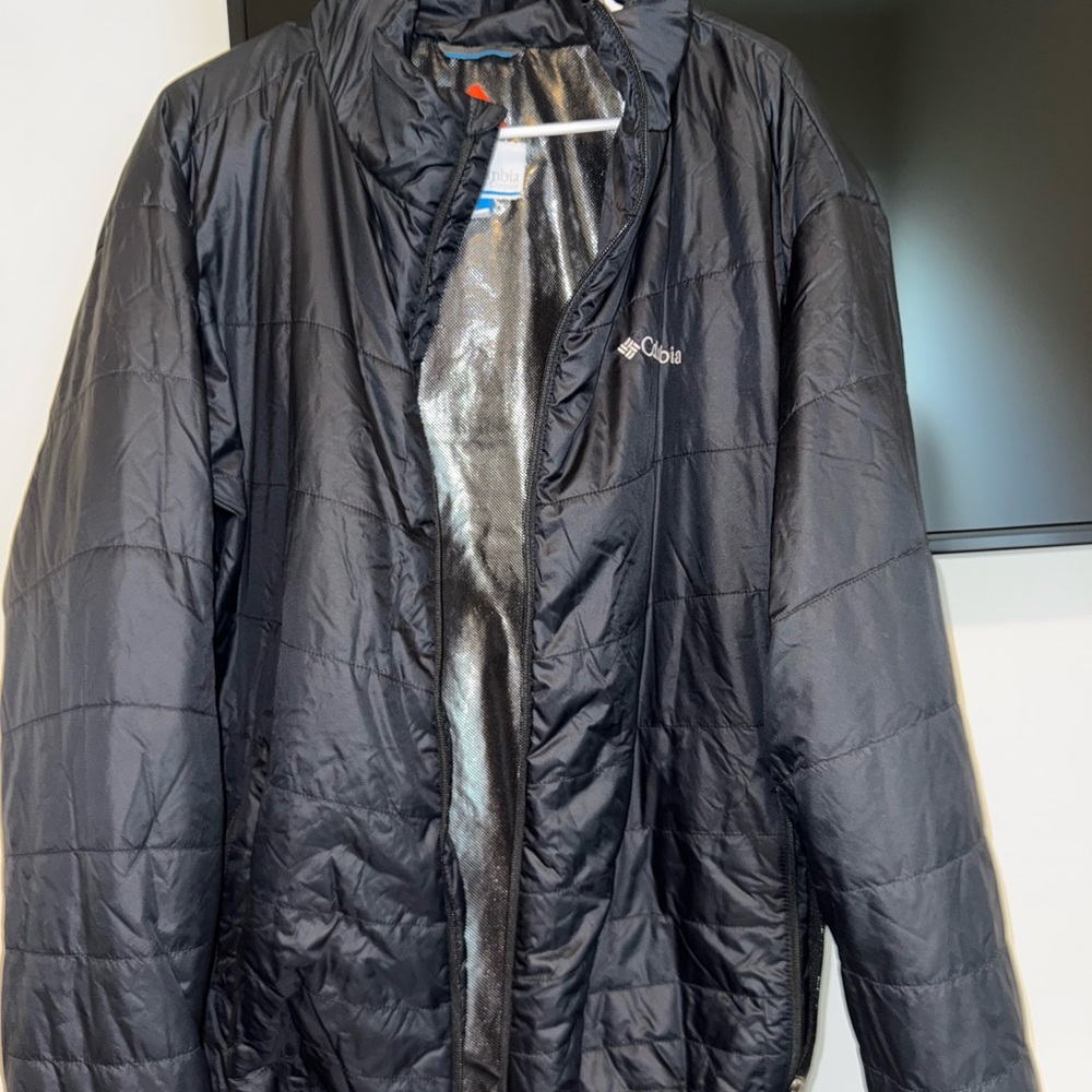 Columbia Men's Black Puffer Jacket